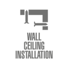 Настенная и потолочная установка